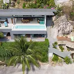 Villa Moana Panoramic Sunrise Ocean View 3Br Samui